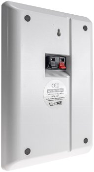 Flatpanel-Lautsprecher, 40W, weiß, Surround, 4 Ohm, 86dB, 2-Wege, Paar