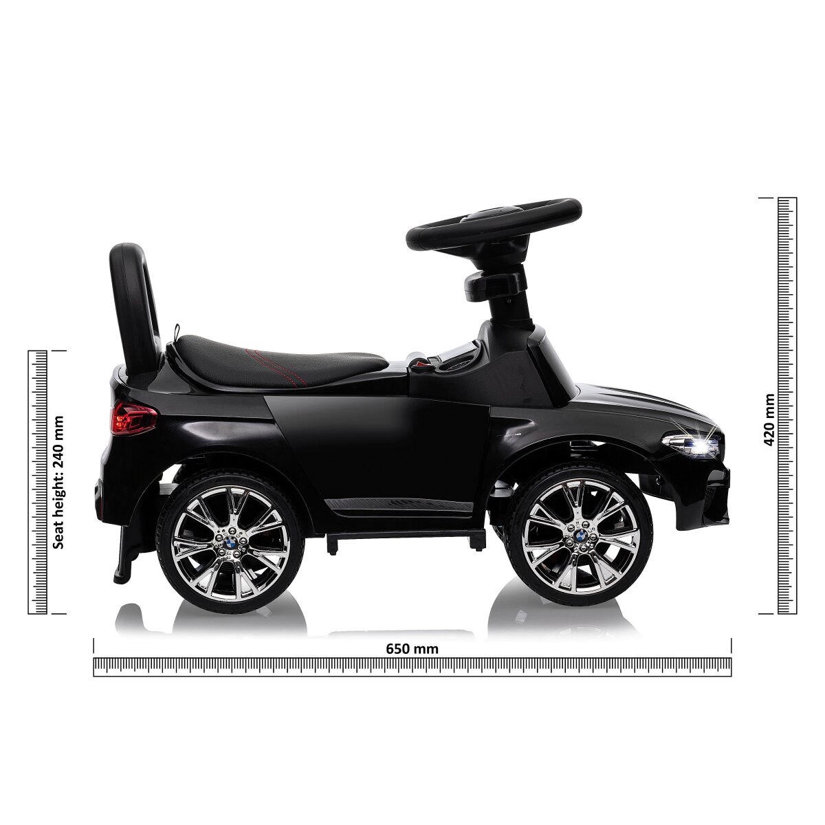 Rutscher BMW M5 schwarz 2in1