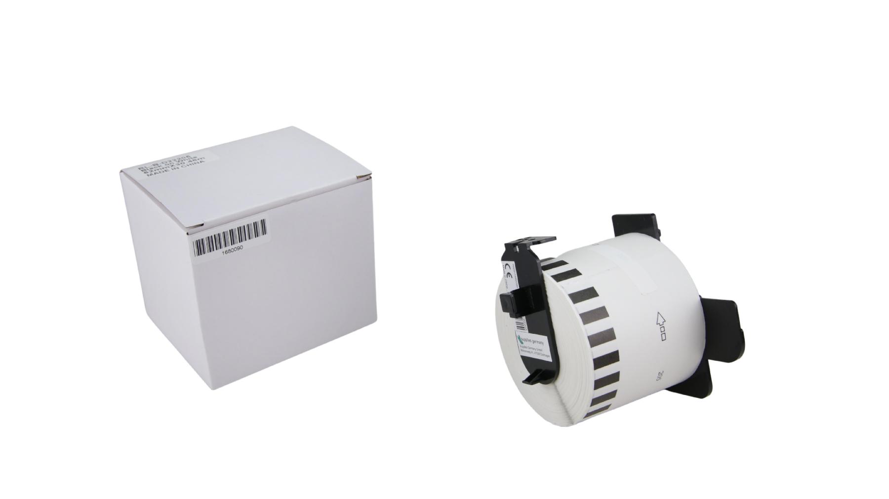 alternativ Etiketten DK22205 62mm für Brother / PTouch / 30.48m alternativ Etiketten DK22205 62mm für Brother / PTouch / 30.48m
