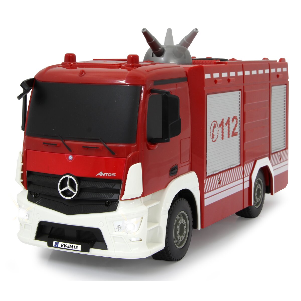 Feuerwehr TLF mit Spritzfunktion Mercedes-Benz Antos 1:26 2,4GHz