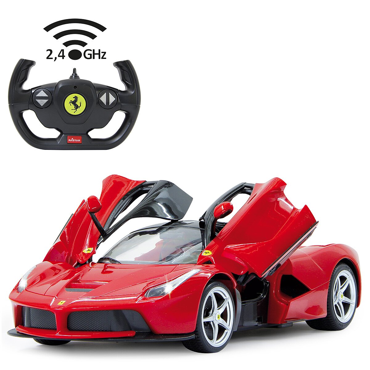 Ferrari La Ferrari 1:14 rot 2,4GHz Tür manuell Ferrari La Ferrari 1:14 rot 2,4GHz Tür manuell