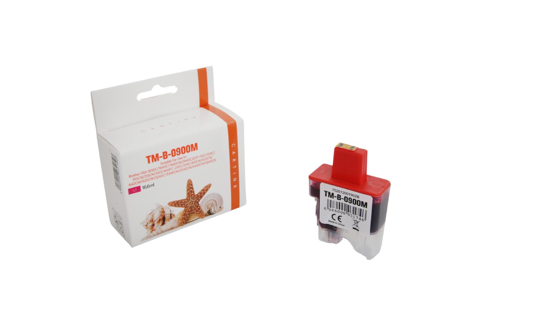 LC900M alternativ Seestern Tinte Magenta für Brother / LC900M / 16,6ml LC900M alternativ Seestern Tinte Magenta für Brother / LC900M / 16,6ml