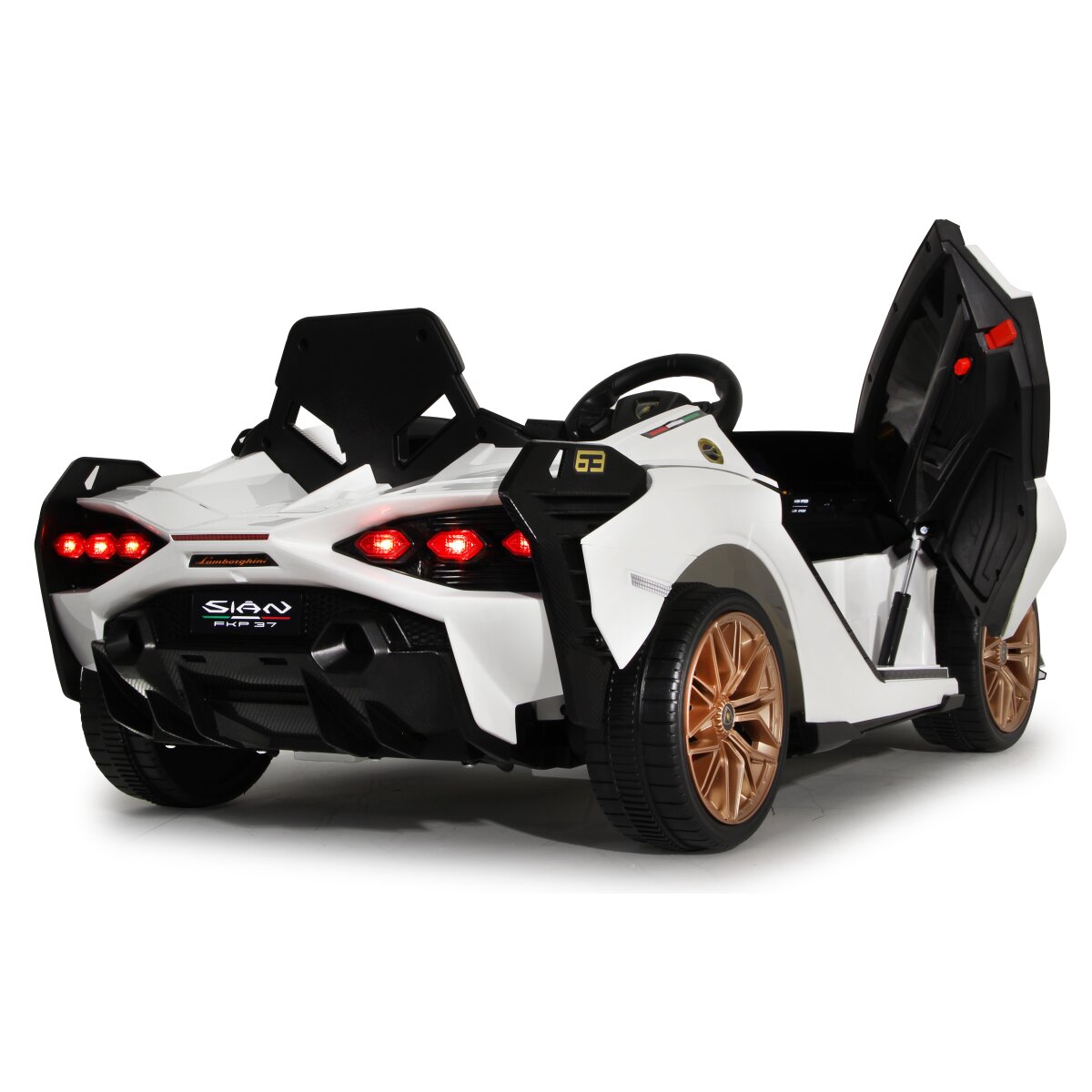 Kinderfahrzeug Lamborghini Sián FKP 37 weiß