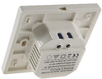 LED Wand-Einbauleuchte "EBL 86 PIR", 2W, 3000k, warmweiß, Rahmen silber