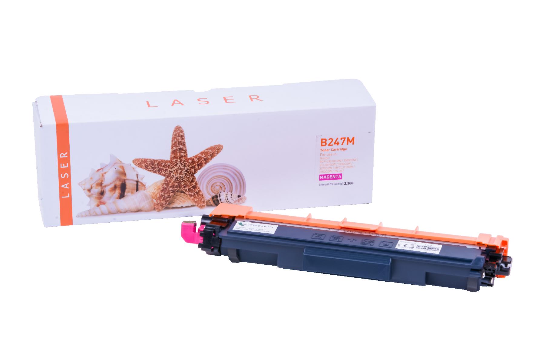 TN247M alternativ Toner Magenta für Brother / TN247M / 2.300 Seiten TN247M alternativ Toner Magenta für Brother / TN247M / 2.300 Seiten