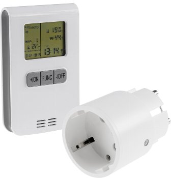 Funk-Thermostat SET "Pilota Casa", IP20, max. 70m, max. 2300W