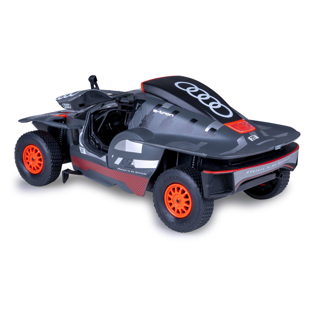 AUDI RS Q e-tron Diecast 1:24 grau Tür manuell