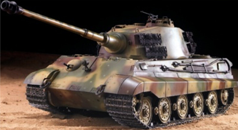 RC Panzer "Königstiger - Henschelturm" - Metallgetriebe RC Panzer "Königstiger - Henschelturm" - Metallgetriebe