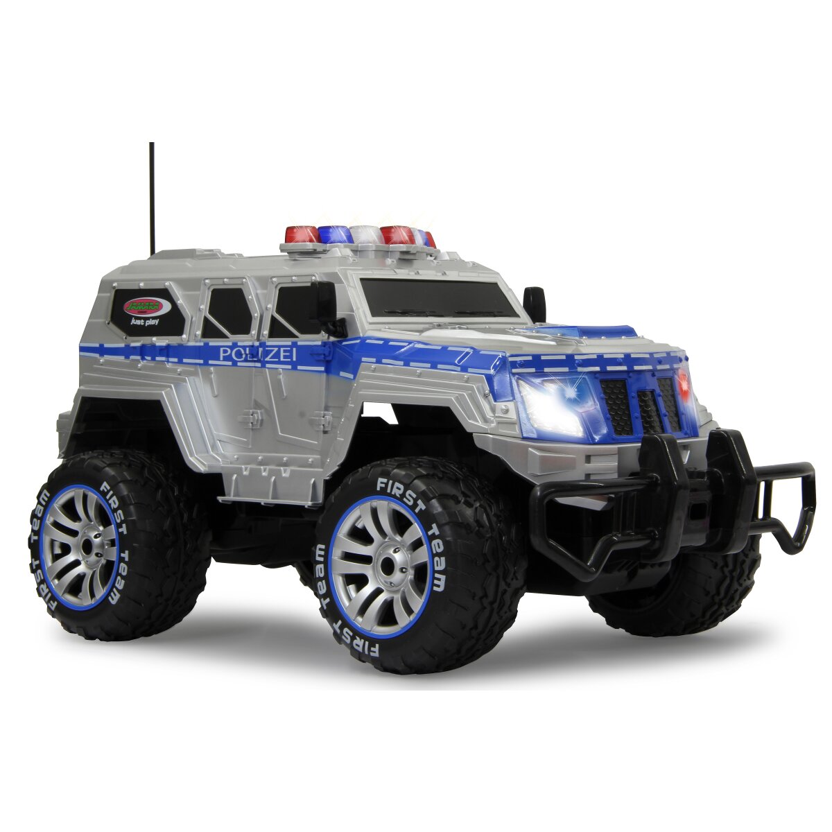 Polizei Panzerwagen Monstertruck 1:12 27MHz LED inkl. Akku & Ladegerät