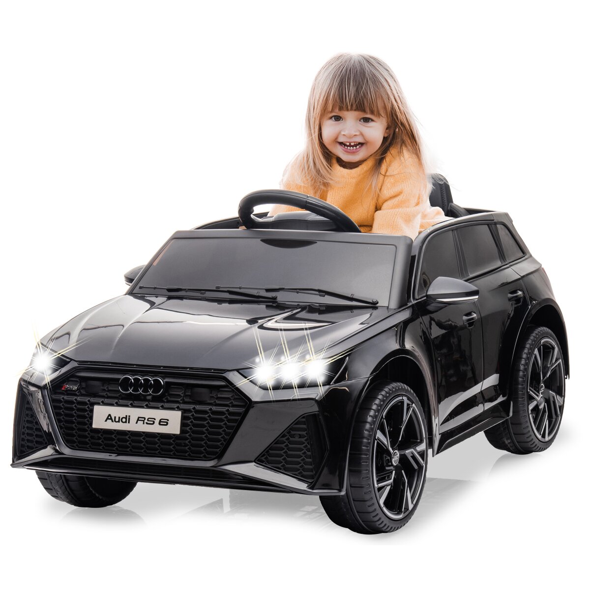 Kinderfahrzeug Audi RS 6 schwarz Kinderfahrzeug Audi RS 6 schwarz