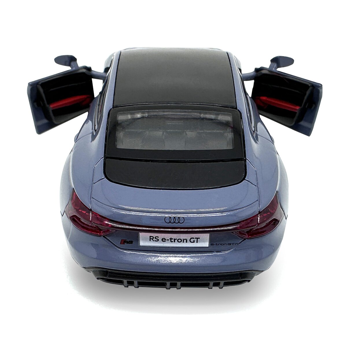 Audi RS e-tron GT Diecast 1:36 grau inkl. Knopfzellen