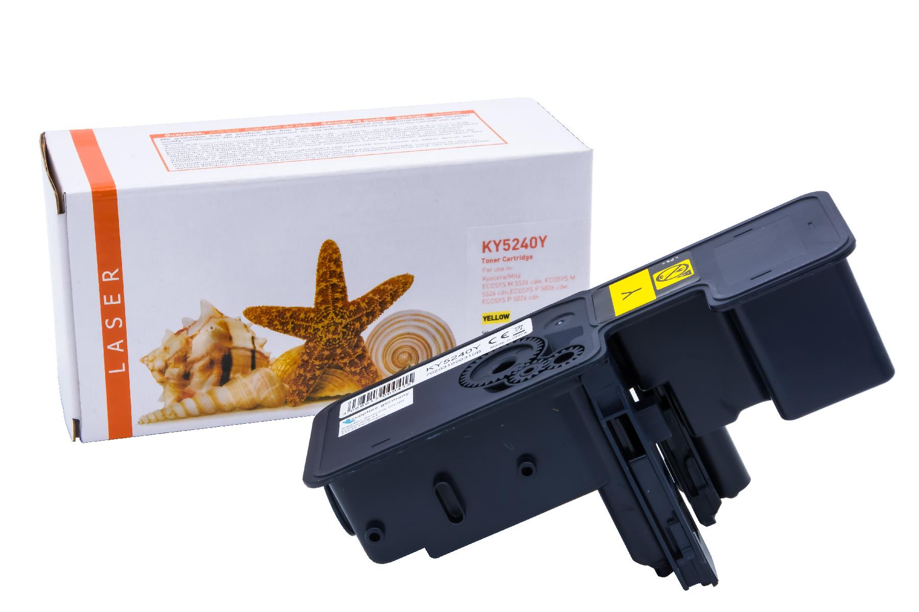 TK5240Y alternativ Toner gelb für Kyocera / TK5240Y / 3.000 Seiten TK5240Y alternativ Toner gelb für Kyocera / TK5240Y / 3.000 Seiten