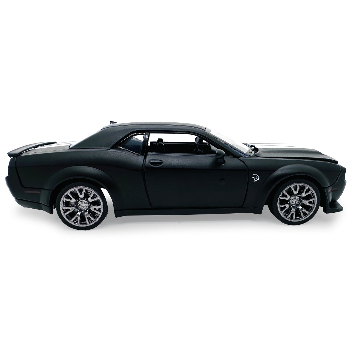Dodge Challenger SRT Jailbreak Diecast 1:36 schwarz 2in1