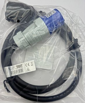 CEE auf Schutzkontakt-Kupplung 1,5m, 230V, Adapter für Wohnwagen, Camping