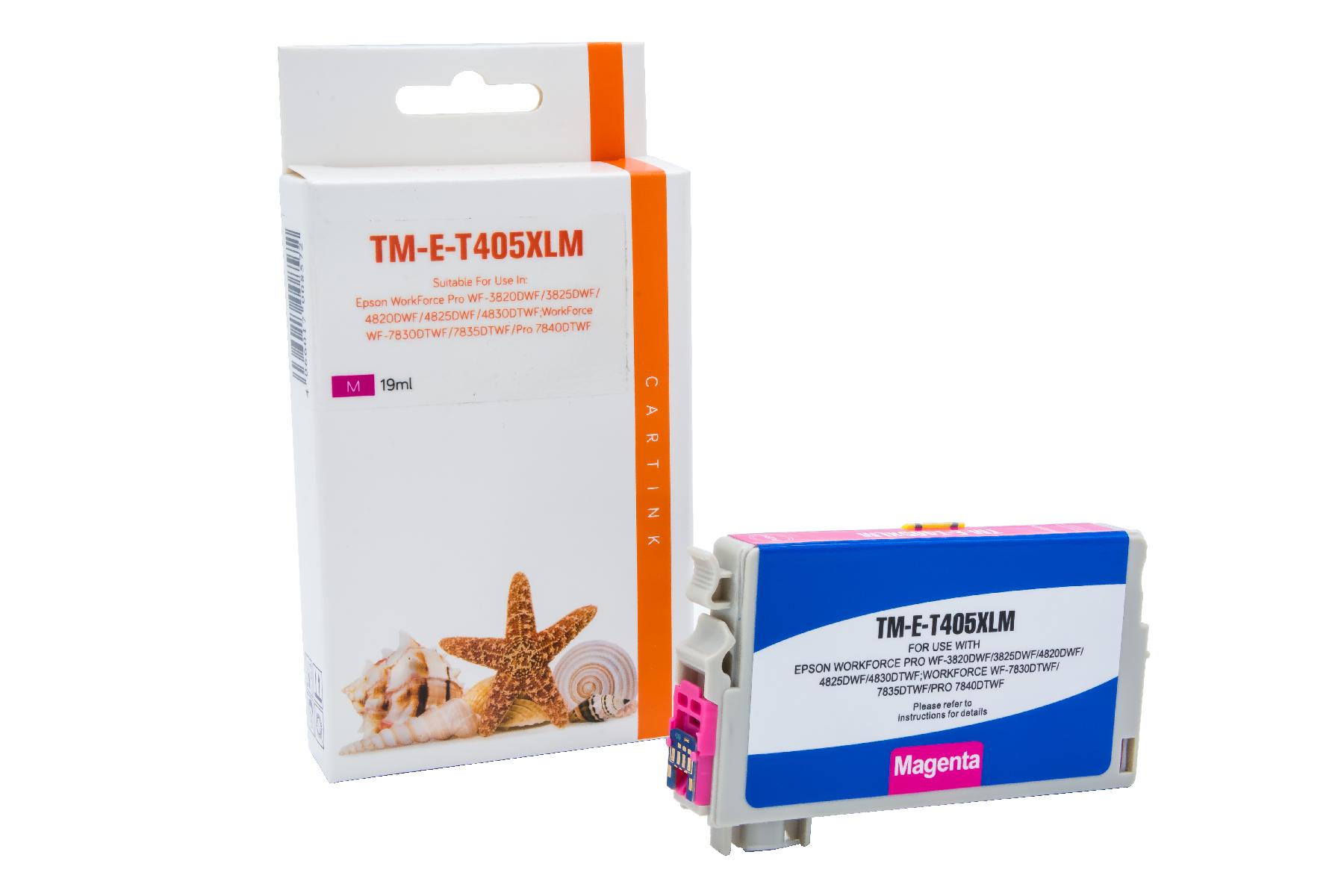 T405XLM alternativ Seestern Tinte Magenta für E / C13T05H34010 / 19 ml T405XLM alternativ Seestern Tinte Magenta für E / C13T05H34010 / 19 ml