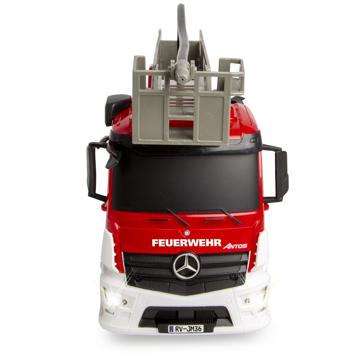 Feuerwehr Drehleiter Mercedes -Benz Antos 1:26 2,4GHz mit Spritzfunktion