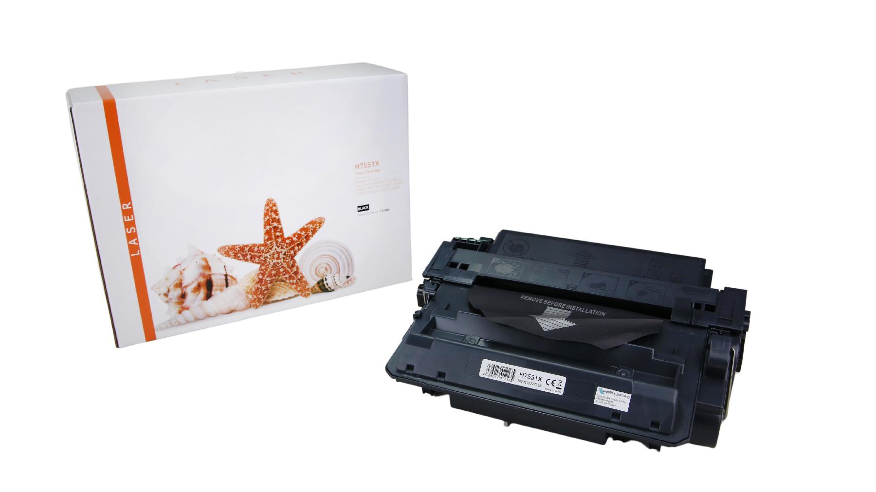 Q7551X alternativ Toner schwarz für HP / Q7551X / 13.000 Seiten Q7551X alternativ Toner schwarz für HP / Q7551X / 13.000 Seiten